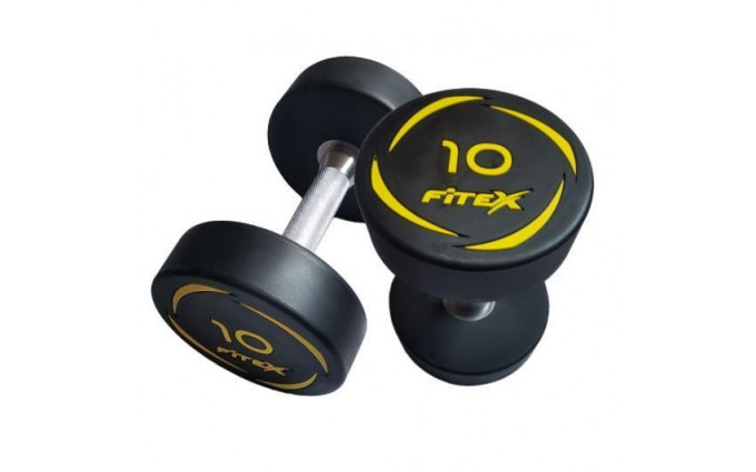 Комплект полиуретановых гантелей 40-50кг (5 пар)